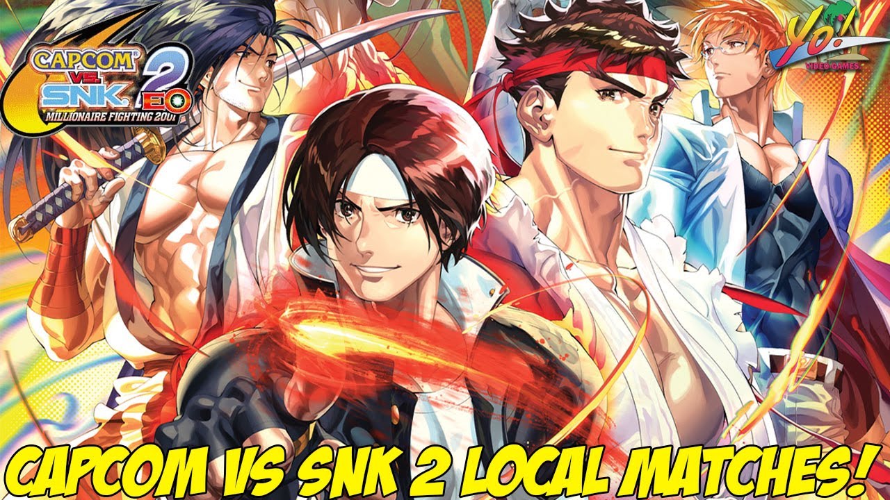 Capcom vs SNK 2 EO! Local Matches Part 1 - YoVideogames
