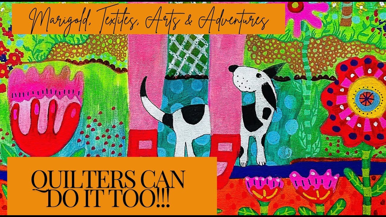 Unleash Your Creativity: Quilting Magic from a Painting - No 2