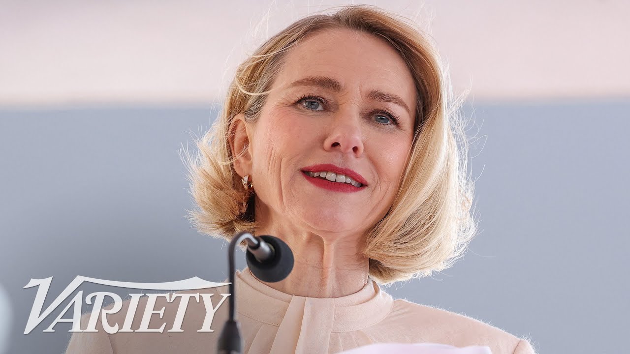 Naomi Watts is honored with a star on the Hollywood Walk of Fame