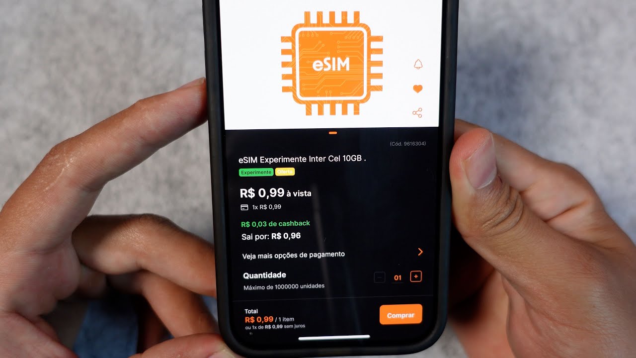 COMPREI O E-SIM DO INTER CEL - APRENDA COMO INSTALAR CHIP VIRTUAL NO SEU CELULAR