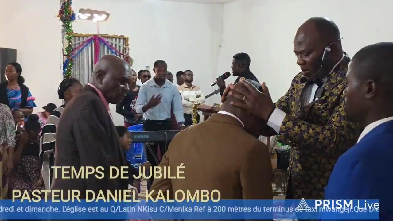 DIMANCHE 22/02/2026 THÈME: LE TEMPS DE JUBILÉ, PRÊCHÉ PAR LE RÉVÉREND PASTEUR DANIEL KALOMBO 