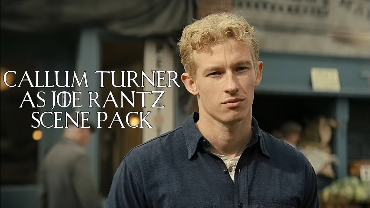 Callum Turner as Joe Rantz scene pack ║ The Boys in the Boat (Not Twixtor)