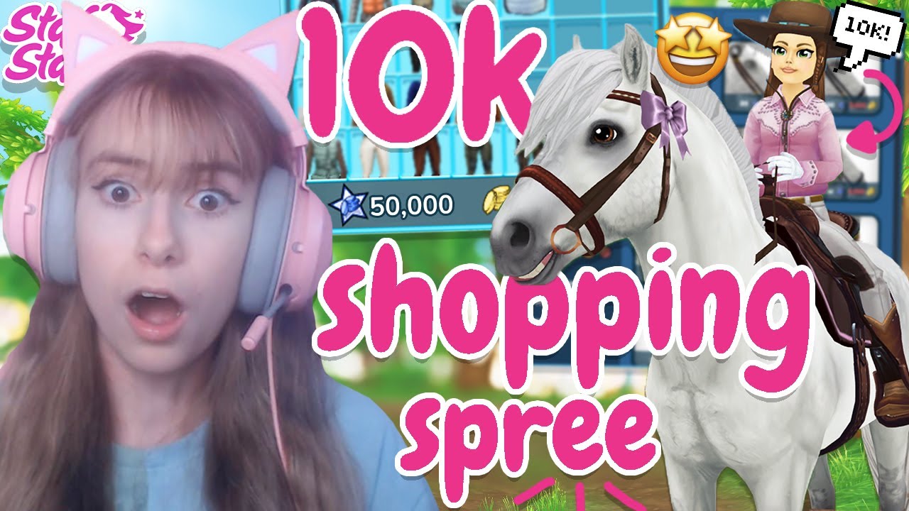 HUGE 10,000+ STAR COINS SHOPPING SPREE 😍 MASSIVE CLOTHING & TACK HAUL! (Star Stable Online)