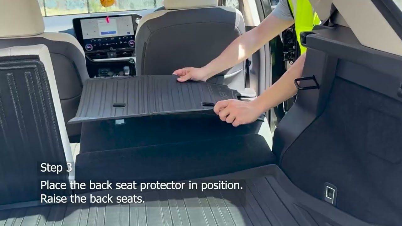 How to Install X-CAR Boot Liner & Back Seat Protectors | Full Cargo Coverage