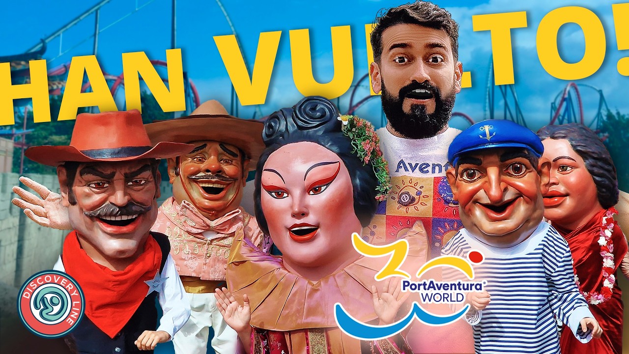 ¡Así empieza el 30 aniversario de PortAventura! Himno, capgrossos y muchas sorpresas 🎉