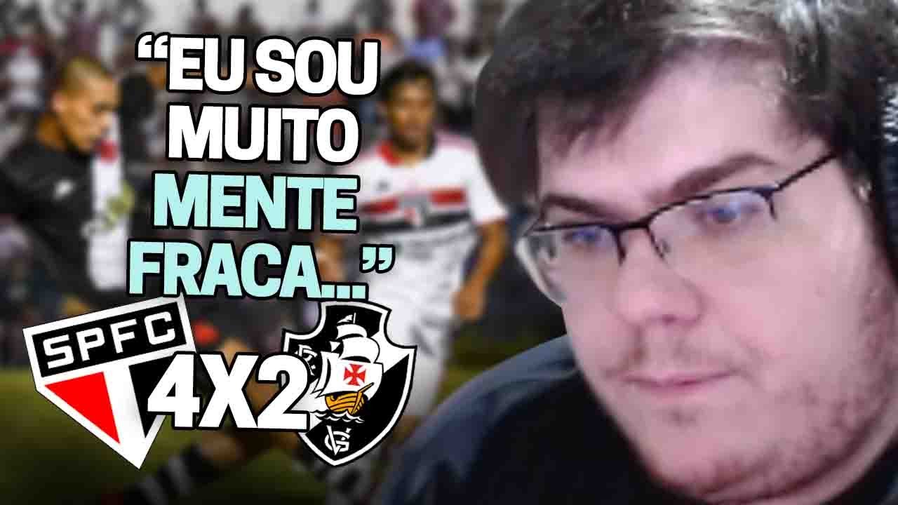 CASIMIRO REAGE: S&Atilde;O PAULO 4 X 2 VASCO PELA COPINHA 2022 | Cortes do Casimito