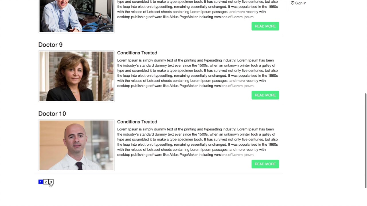 LSZZ HealthCare Web App