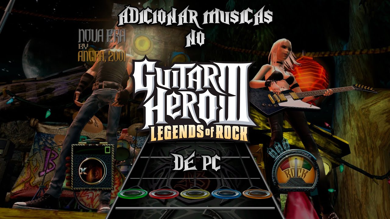 GUITAR HERO 3 DE PC COMO INSTALAR MUSICAS PERSONALIZADAS