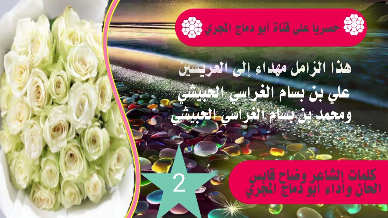 زامل عرس أبناء الشيخ بسام الغراسي ٢   أداء أبو دماج المجري