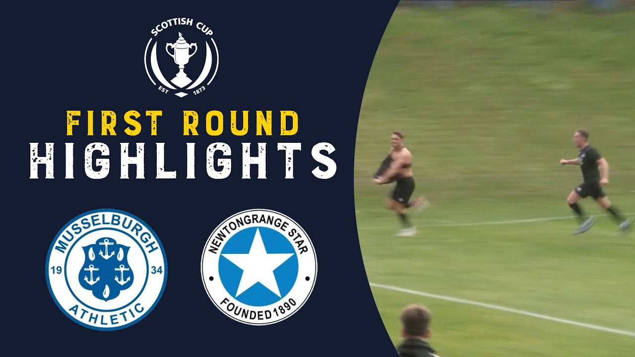 Mussleburgh 1-2 Newtongrange Star | Highlights | Scottish Cup First Round 2022-23
