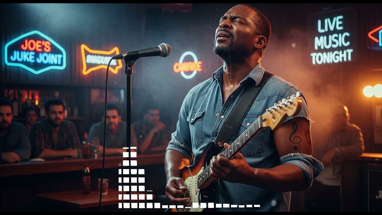 Relaxing Blues Guitar Instrumental | Slow Electric Blues Music