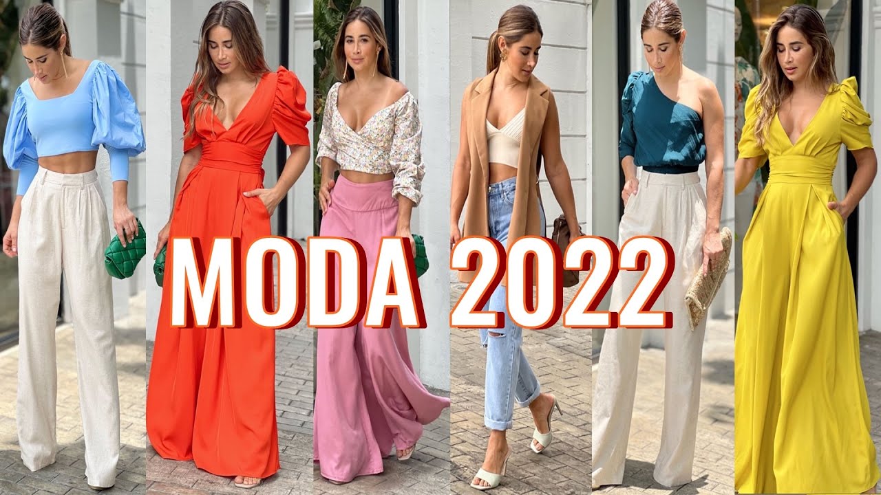 LINDOS PANTALONES ANCHOS, ENTERIZOS HERMOSAS COMBINACIONES DE MODA Y TENDENCIA 2022🌹