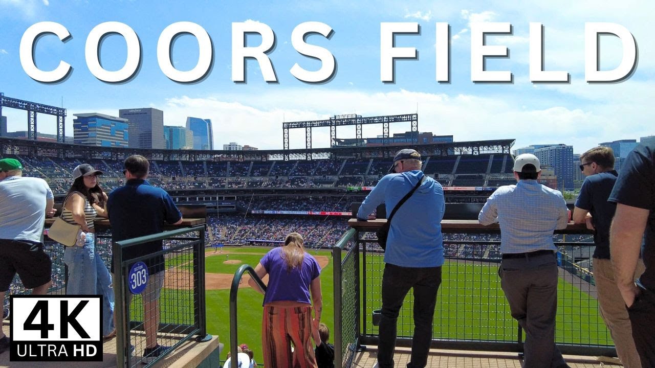 [4K] Coors Field Walking Tour | Colorado Rockies | Denver, CO