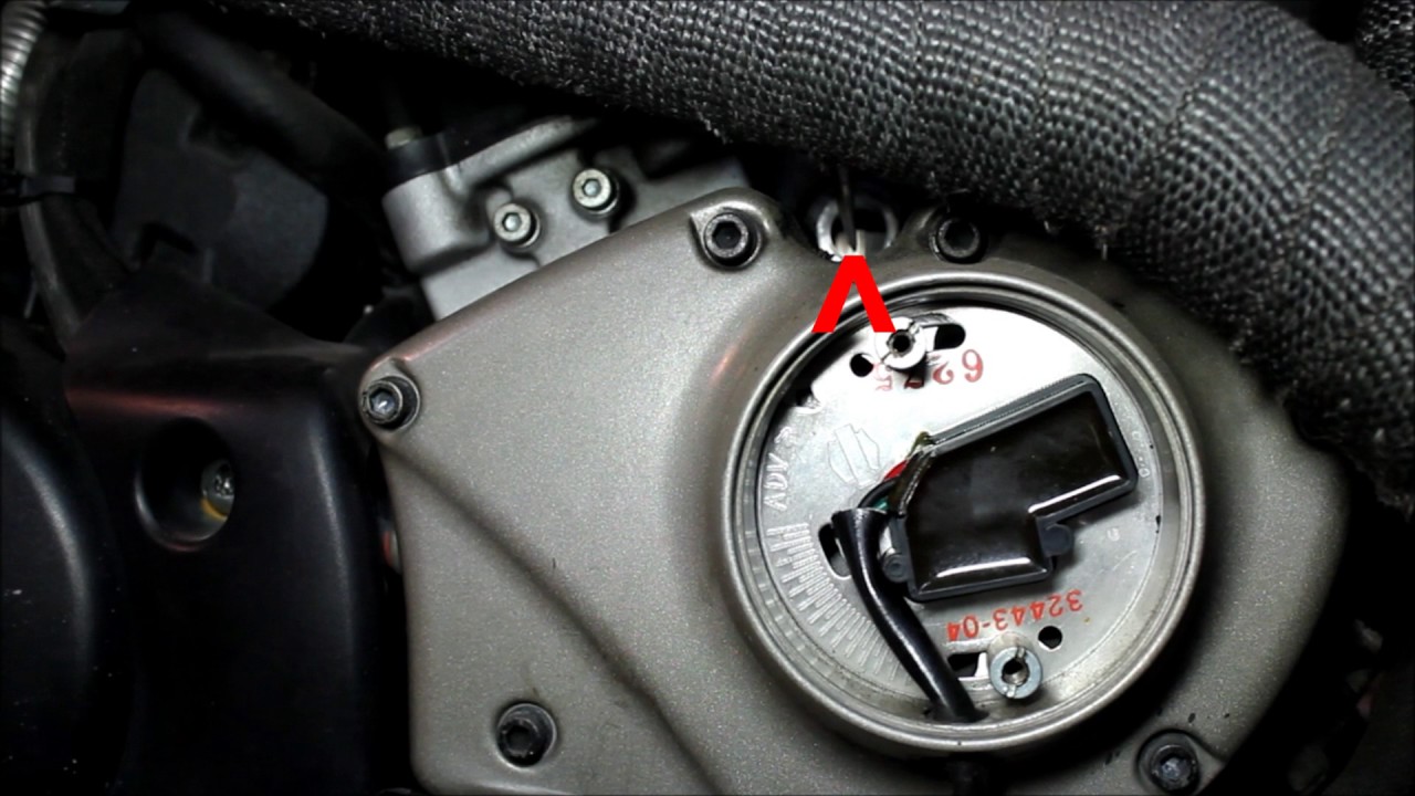 BUELL XB 12s how to static timing