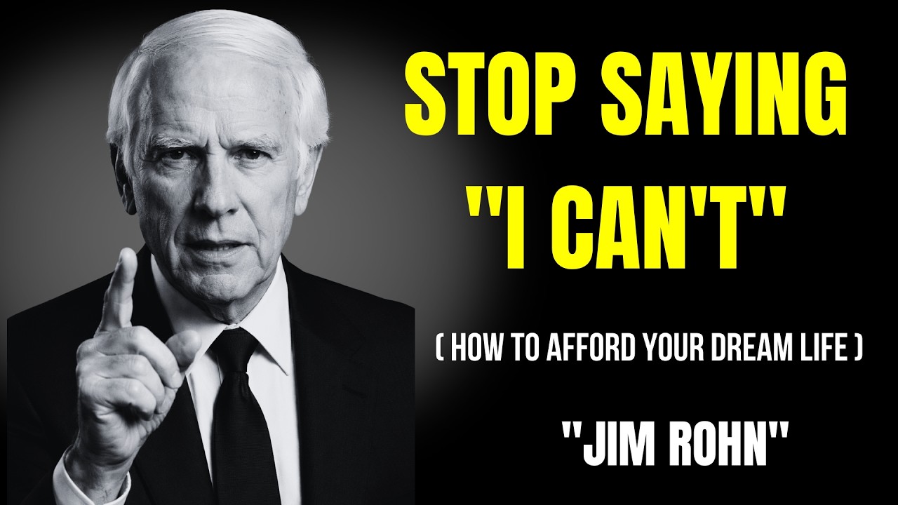 How To Afford Your Dream Life | Jim Rohn Communication Skills | The Vocabulary of Wealth