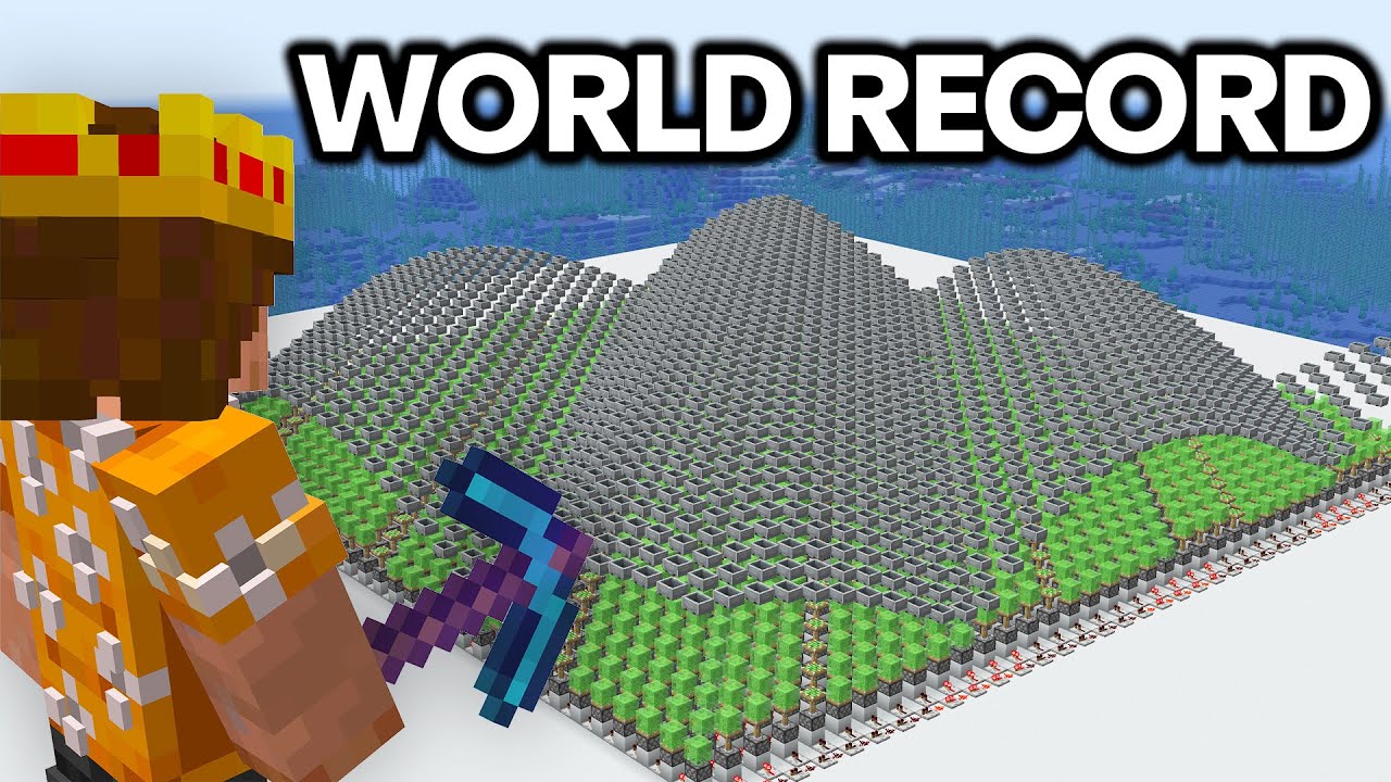 Я создал САМУЮ БОЛЬШУЮ в мире волновую машину в Minecraft!