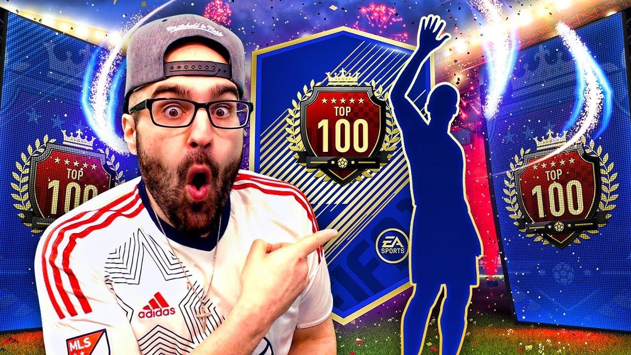 OMG BEAST TOP 100 REWARDS! *EPIC TOTS PLAYER* FIFA 18 Ultimate Team Fut champions
