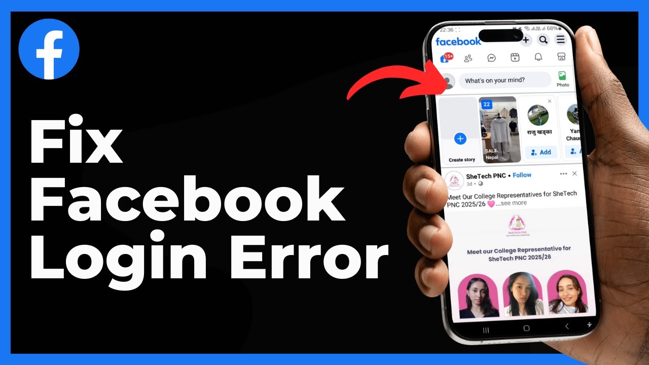 How To Fix Facebook Login Error 2026 &ndash; Can&rsquo;t Log In to Facebook