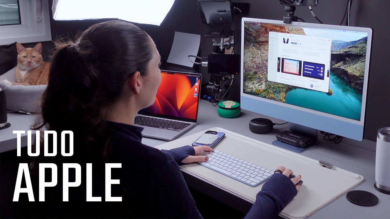 MEU ECOSSISTEMA DA APPLE! iPhone, Apple Watch, iMac, MacBook e mais!