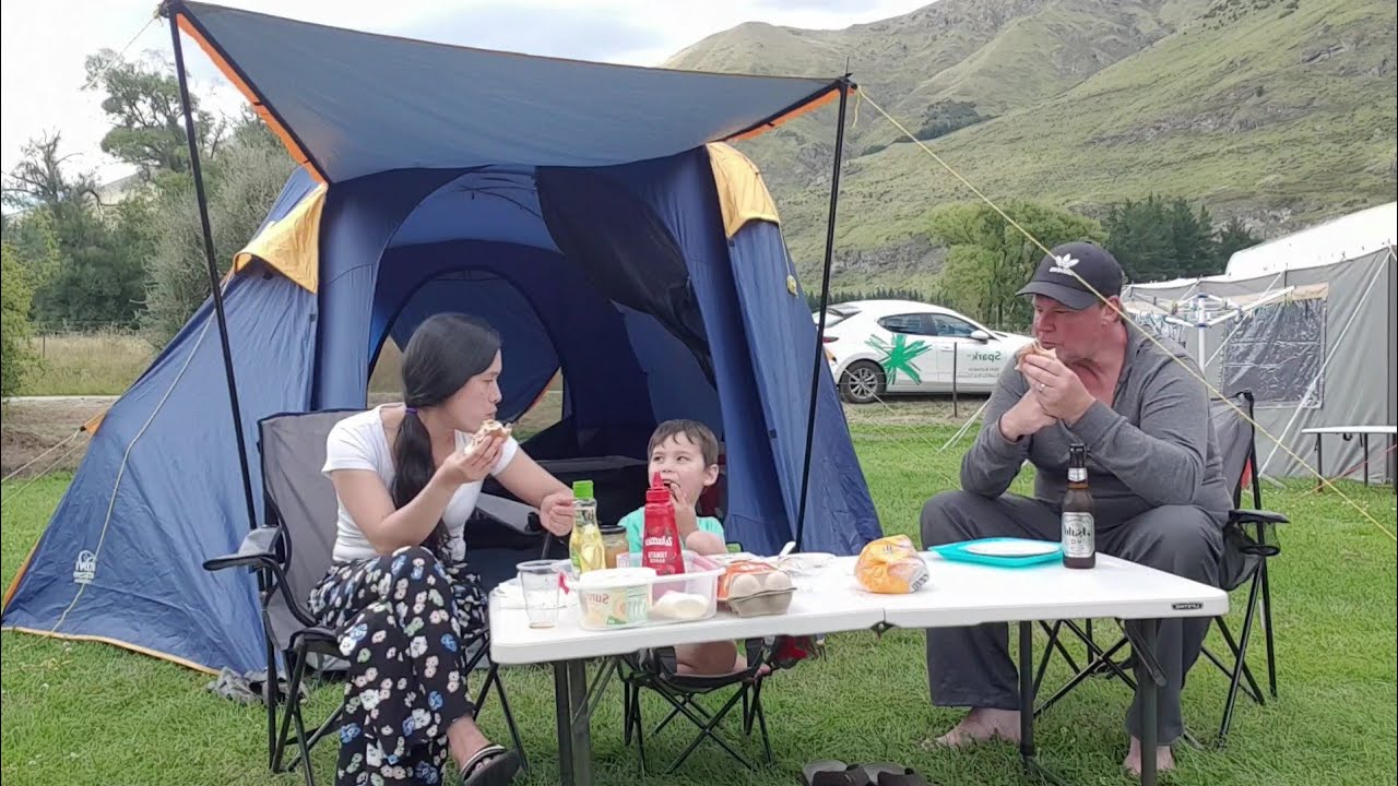 camping in glendhu bay | wanaka | New Zealand