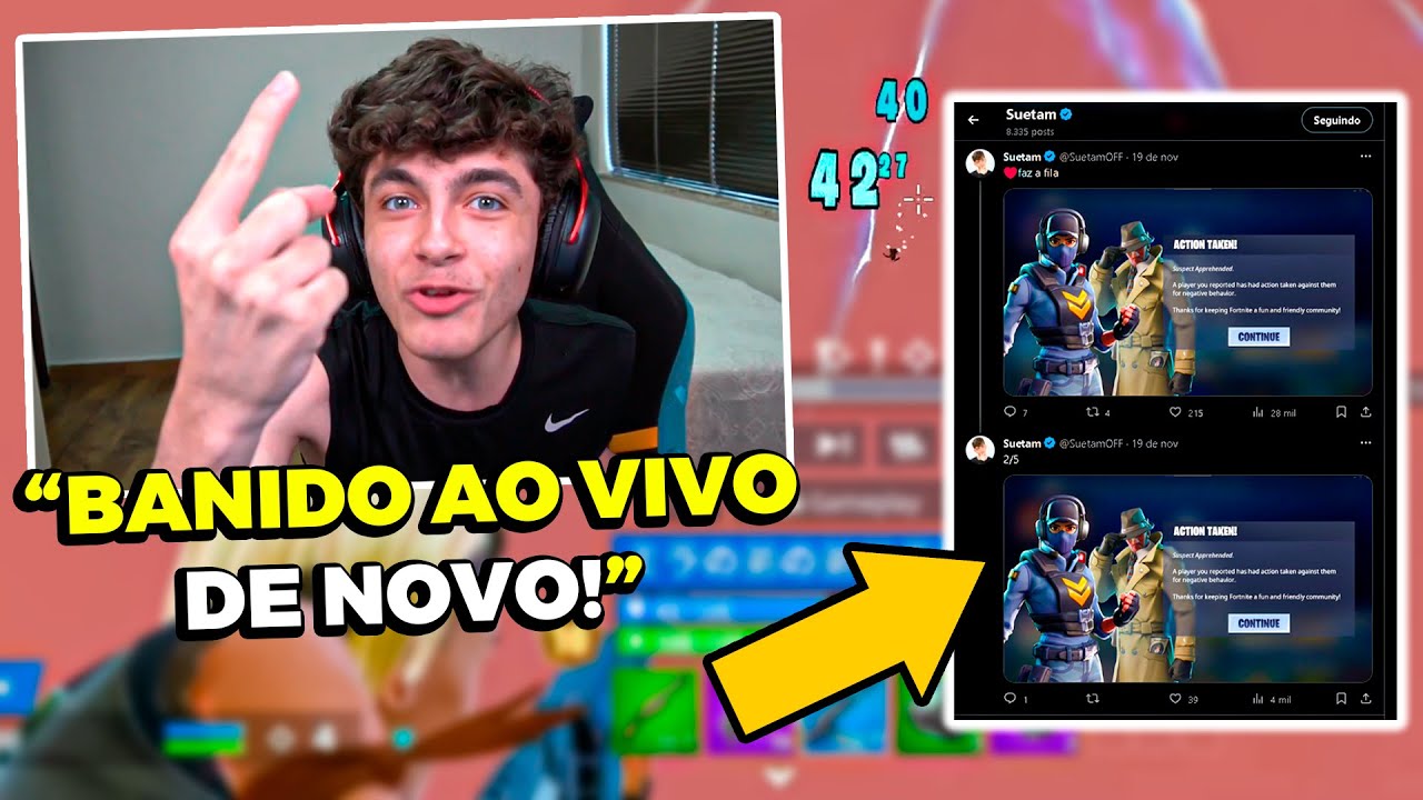 DE NOVO! Hacker é BANIDO após denúncia do SUETAM em live