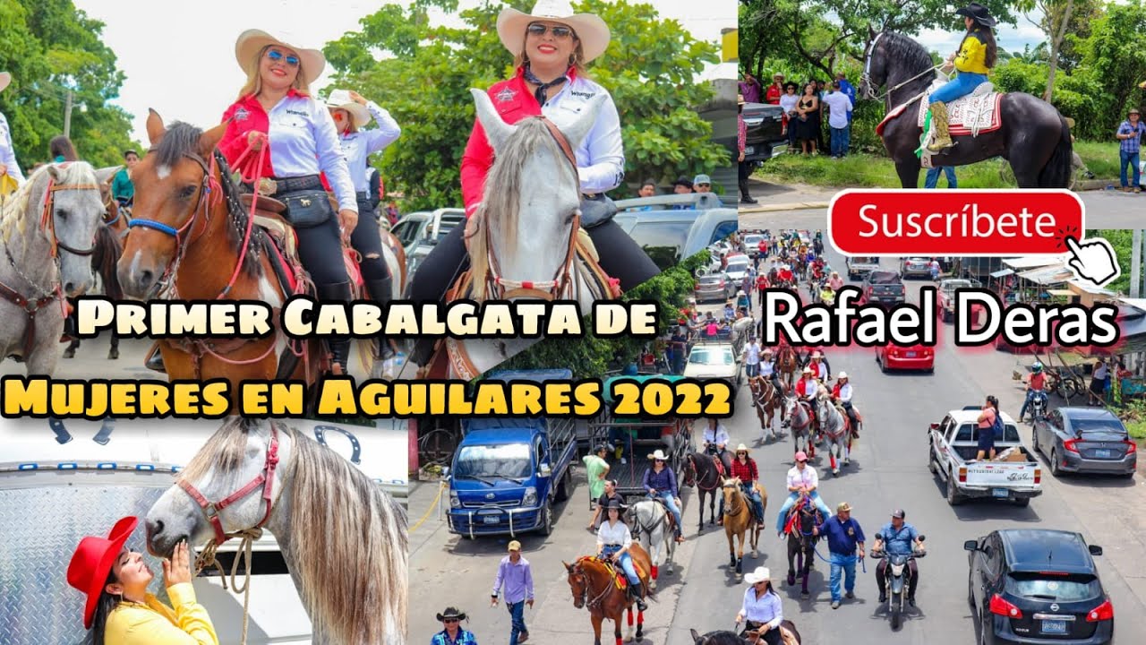 Primer Cabalgata De Mujeres en Aguilares 2022 #caballos #elsalvador