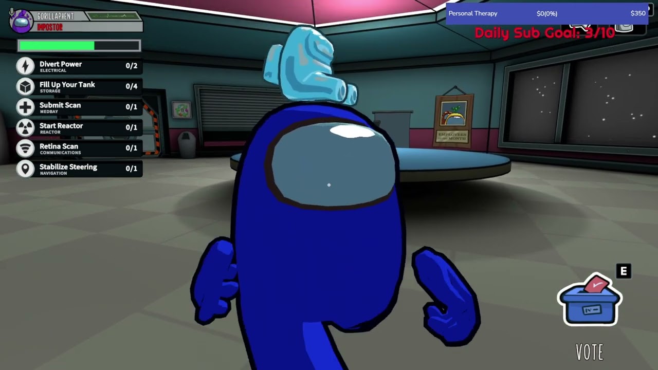 Among Us gets CRAZY When We ENTER 3D Land| Among Us 3D | @CaRtOoNz @DashieGames @H2ODelirious