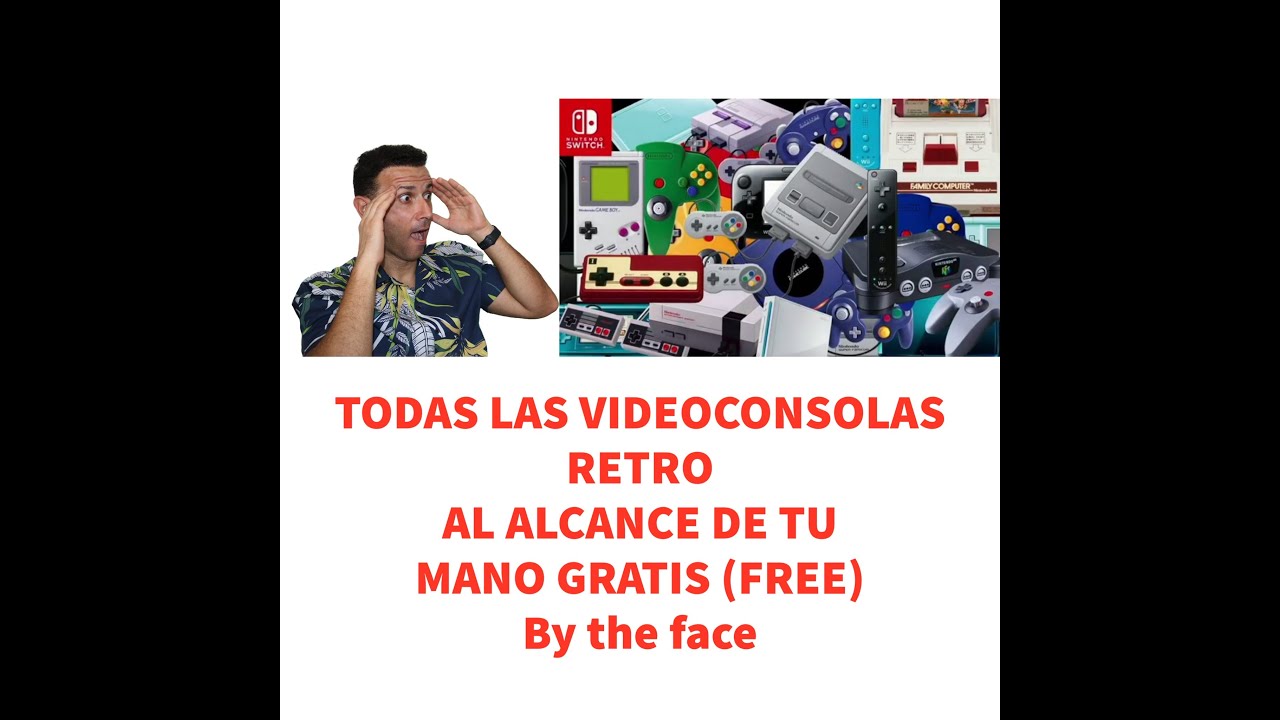 CONSOLAS RETRO GRATIS a un solo clip