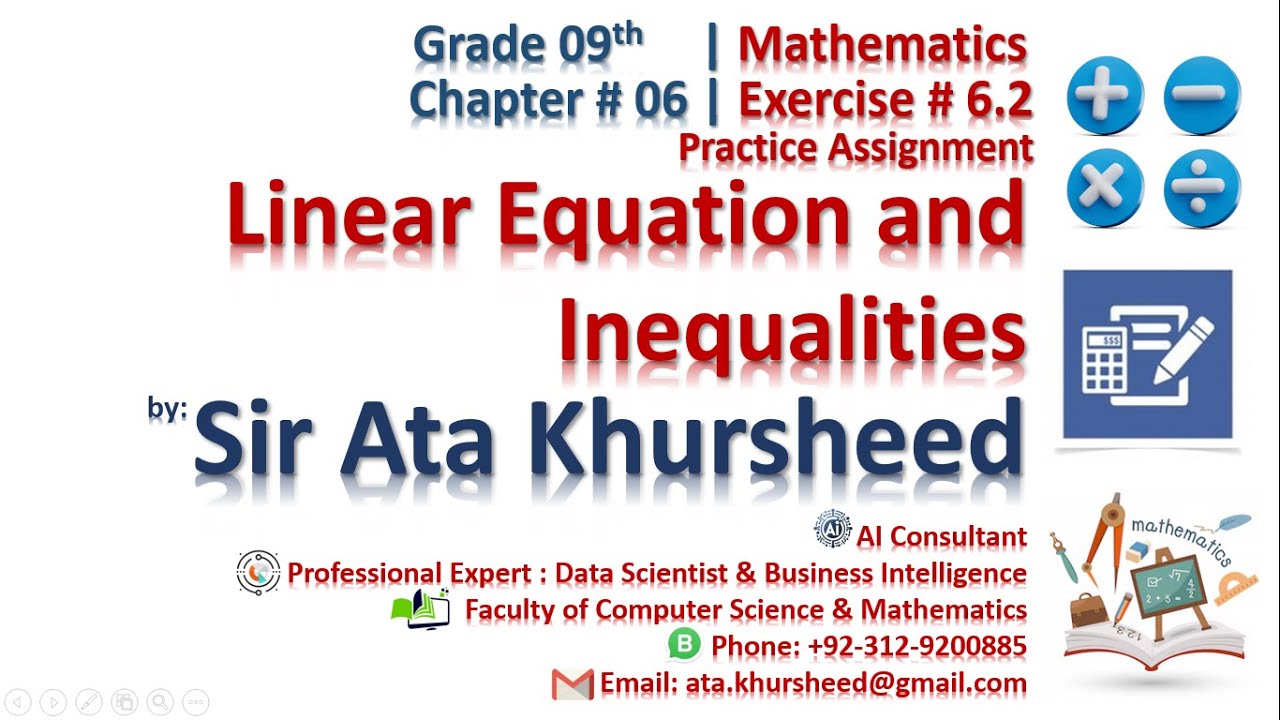 9th | Math | Ex#6.2 | Assignments | STB