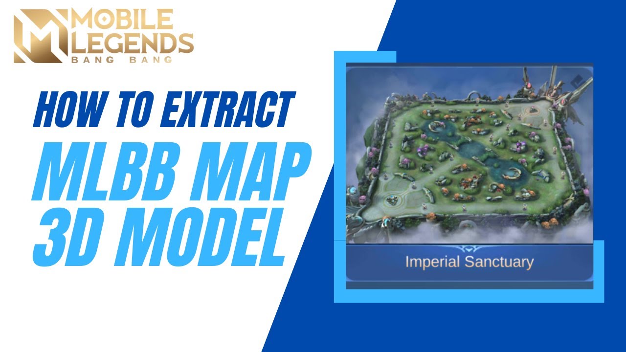 Extract Mobile Legends 3D Model Map - Imperial Sanctuary
