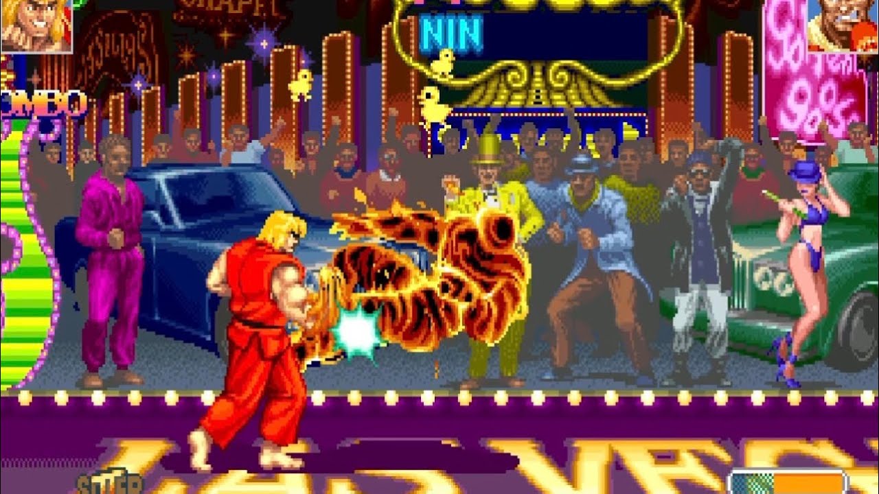 Прохождение SSF2 за Кена | Hyper Street Fighter 2 (Аркада)