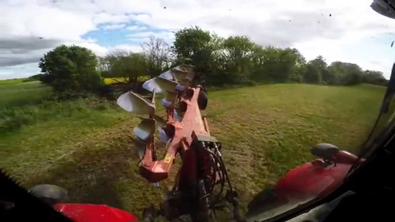 [GoPro] Ploughing With Massey Ferguson 6480 and Kuhn Varimaster Danish Agriculture 2015