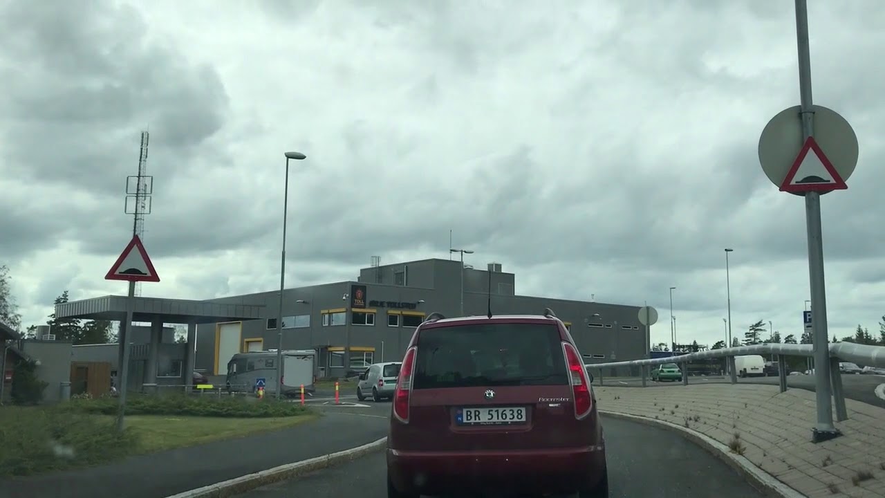 Norway Border crossing Sweden Norway / Norv&egrave;ge Passage de la fronti&egrave;re Su&egrave;de Norv&egrave;ge