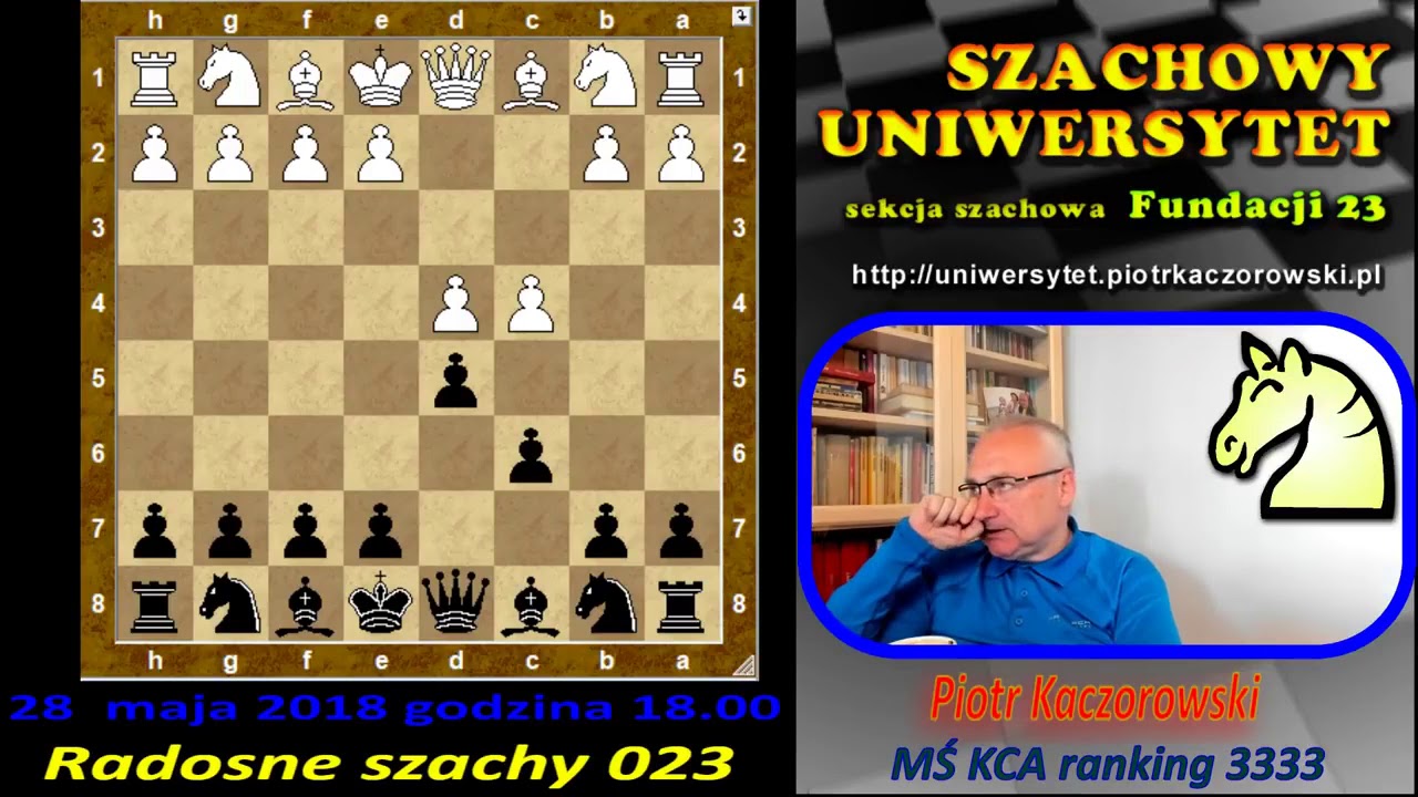 Szachy.D1. Obrona słowiańska.TD020.