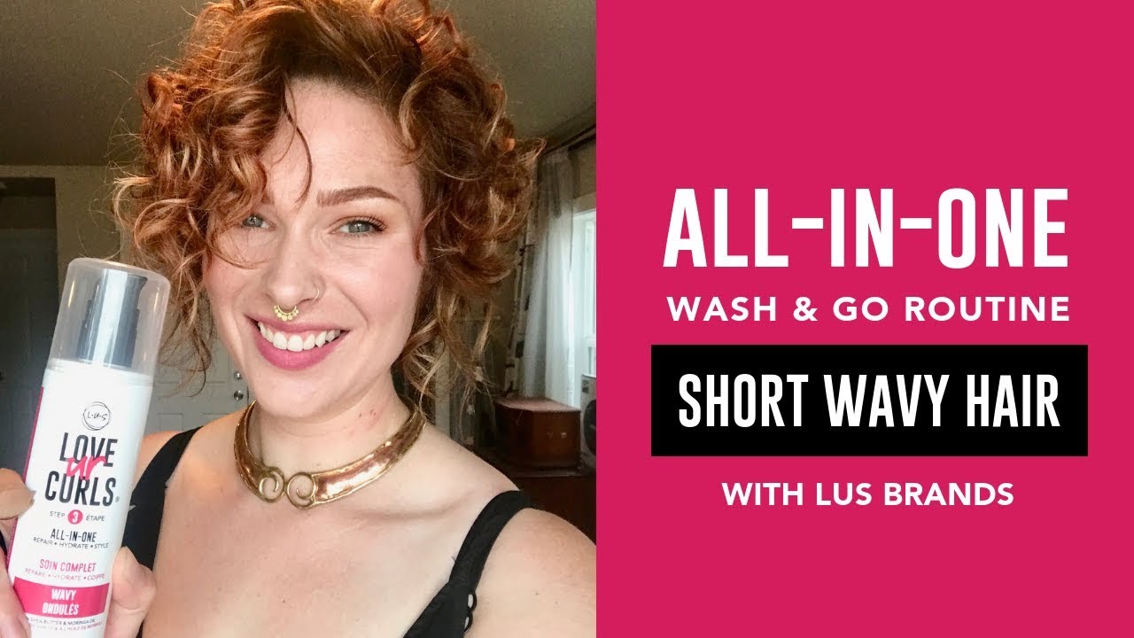 Short & Wavy Hairstyle with ONE Product!