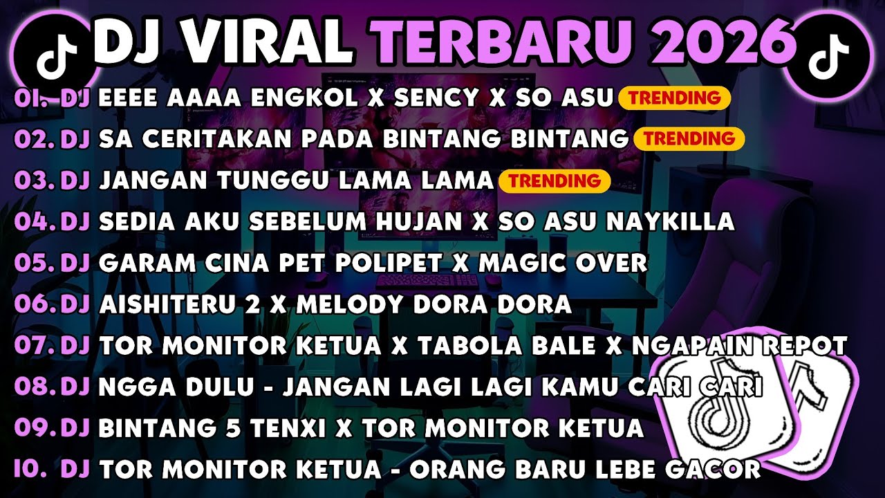 DJ TIKTOK TERBARU 2026🎵DJ EEEE AAAA ENGKOL X SENCY X SO ASU🎵DJ SA CERITAKAN PADA BINTANG BINTANG 