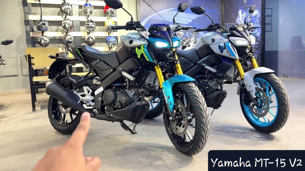 Yamaha MT 15 V2 Launched_With New Tft Display & New Colours_On Road Price etc..