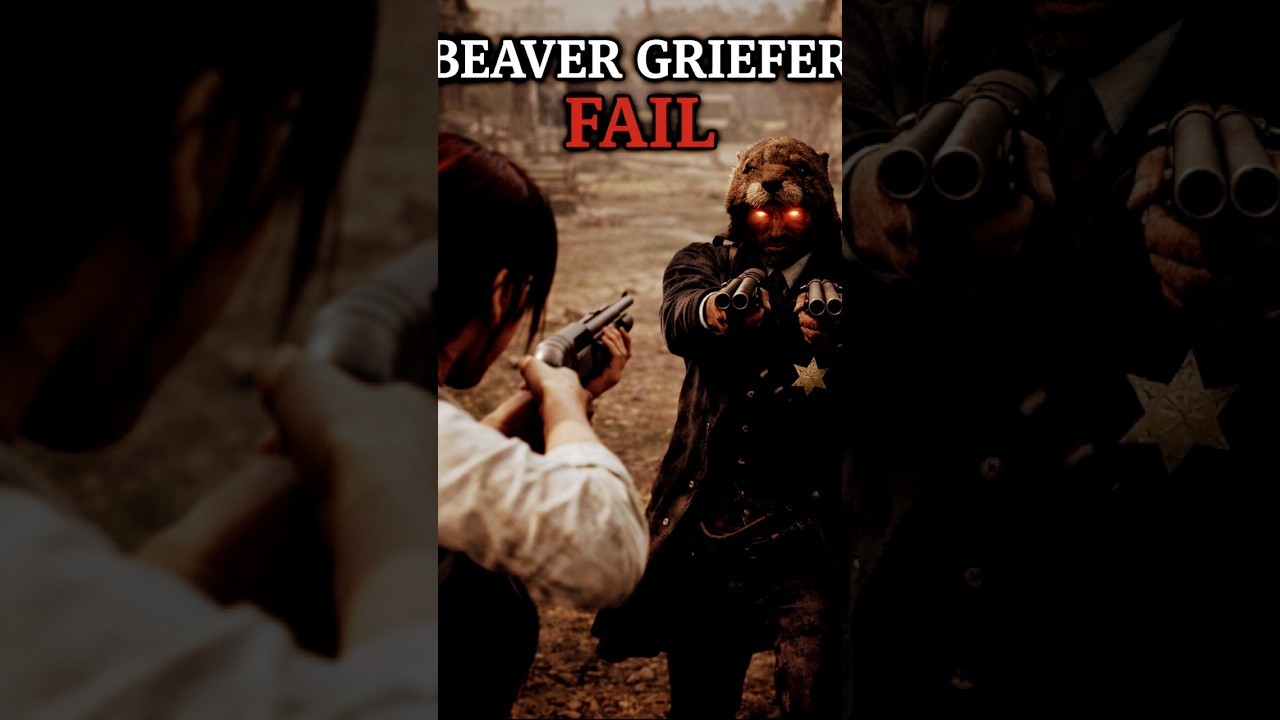 Beaver Griefer vs Level 57 (Big Mistake) 🛑 #freeaim  #rdo #reddeadonline #rdopvp