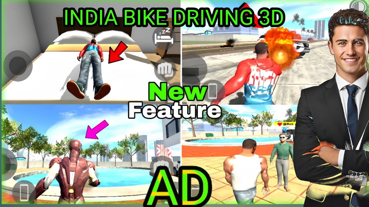 India bike driving 3d New Feature AD +