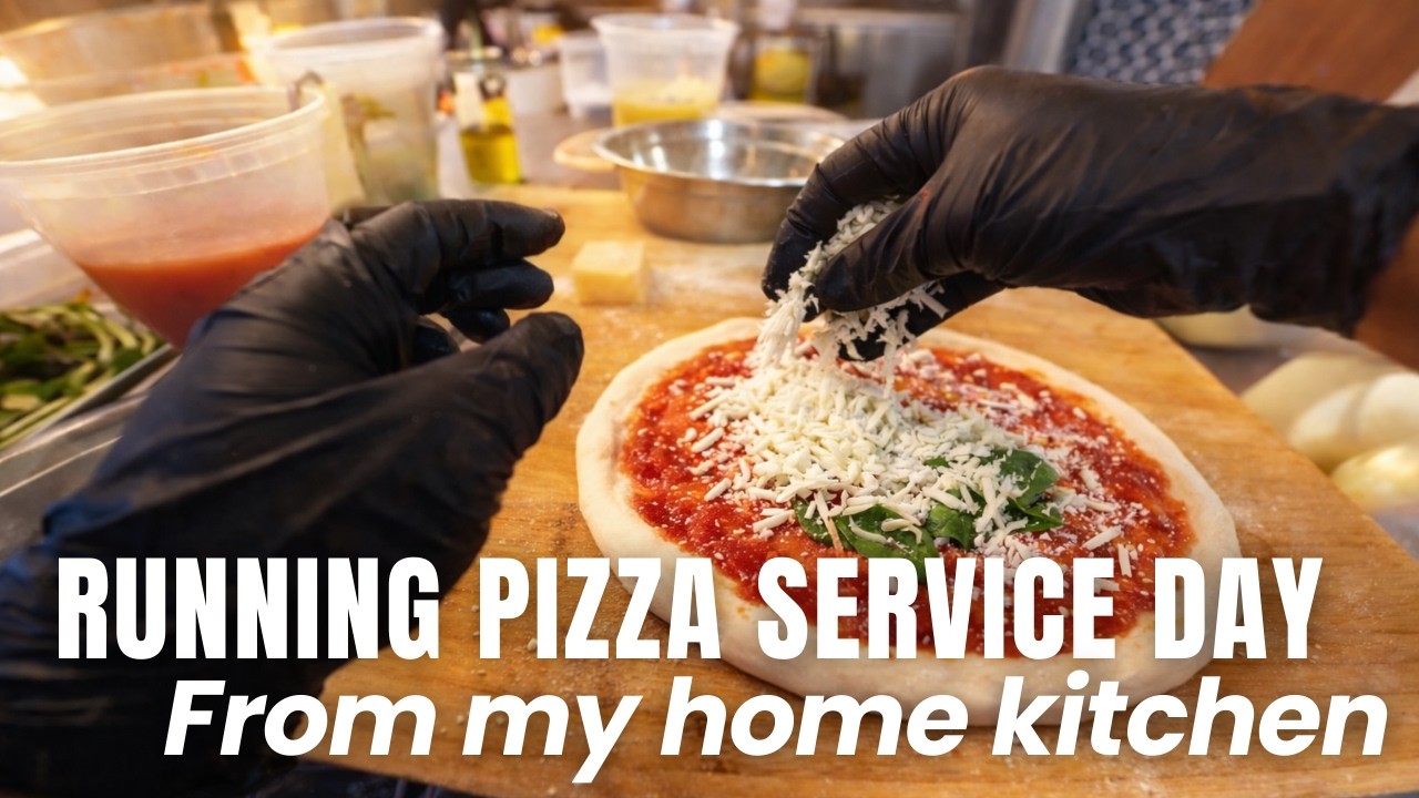 Uncut POV: Running a Pizzeria from home🏡🍕