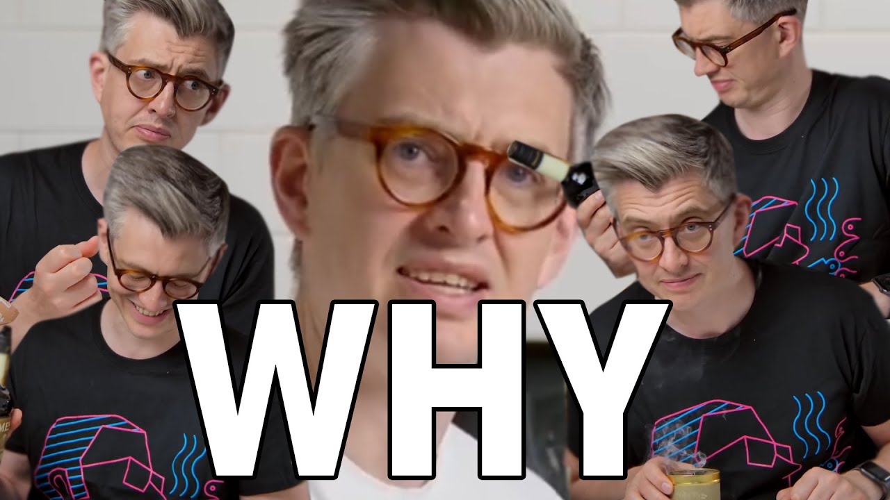 james hoffmann being a chaotic mess for 6 minutes straight