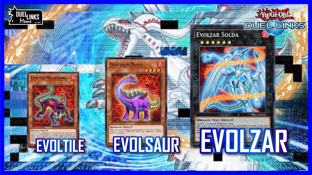 EVOLTILE - EVOLSAUR - EVOLZAR! Evo-Singularity! [Yu-Gi-Oh! Duel Links]