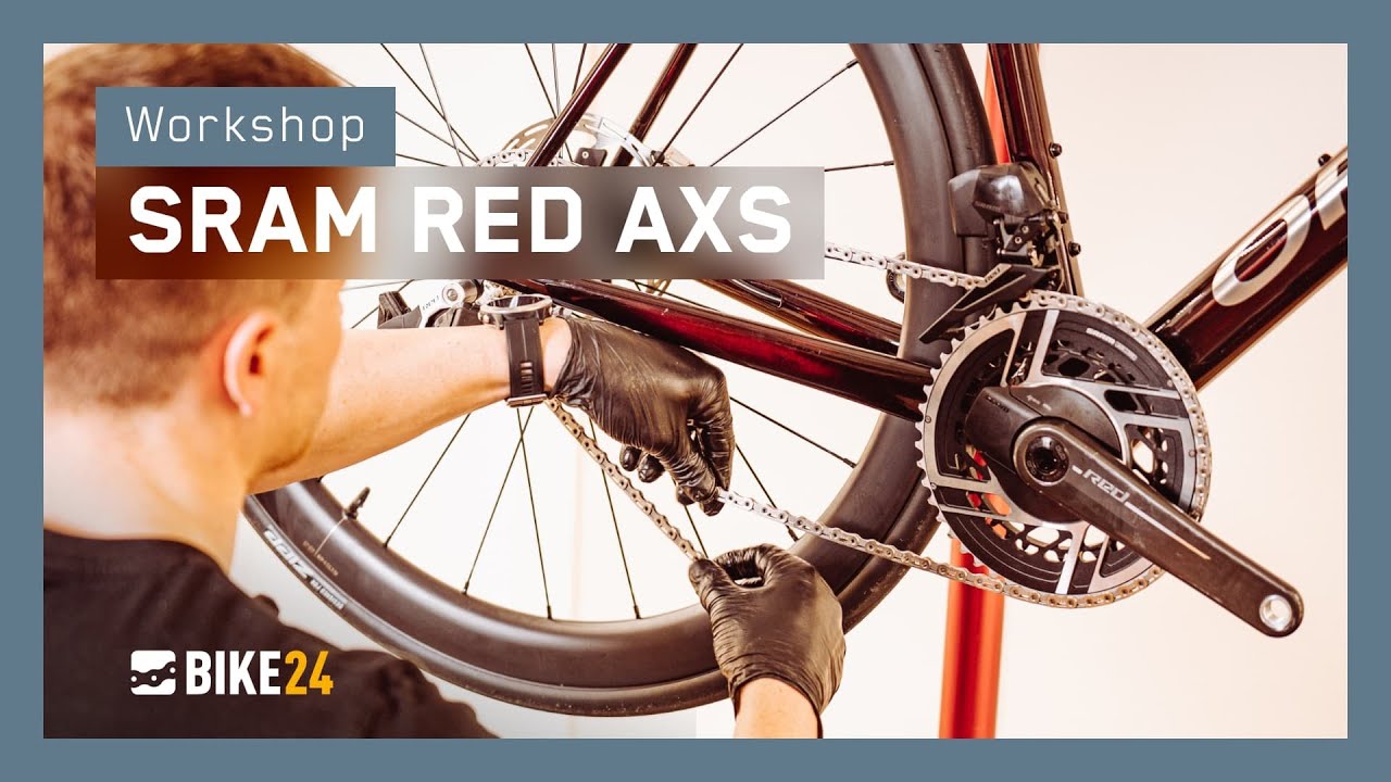 How to install SRAM RED AXS Groupset / Drivetrain (2024) | BIKE24 Workshop