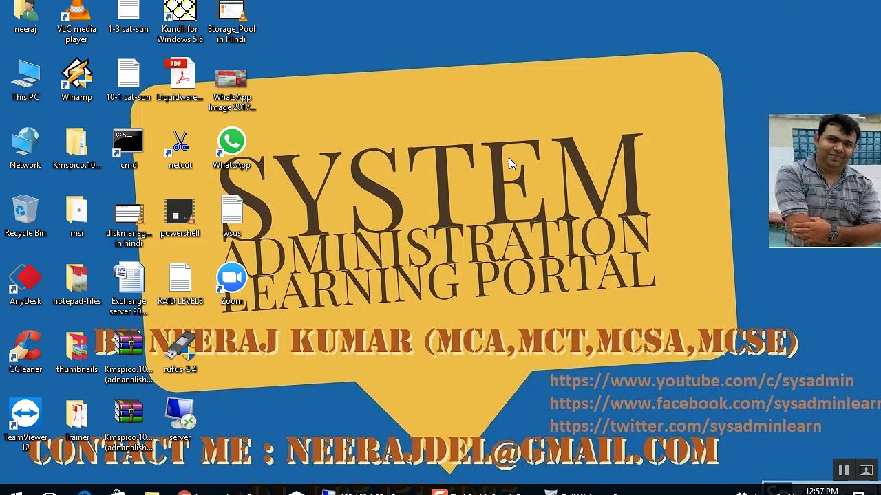 Explaination and configurations of iscsi storage server in hindi by Neeraj