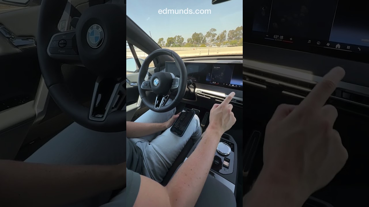 BMW iX Interior Tech Overview