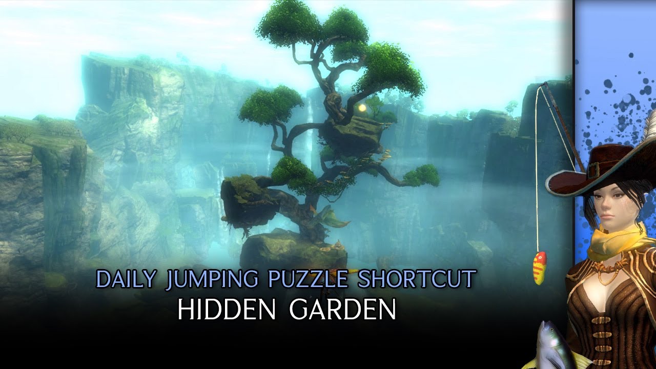 Guild Wars 2 Daily Jumping Puzzle Shortcut - Hidden Garden