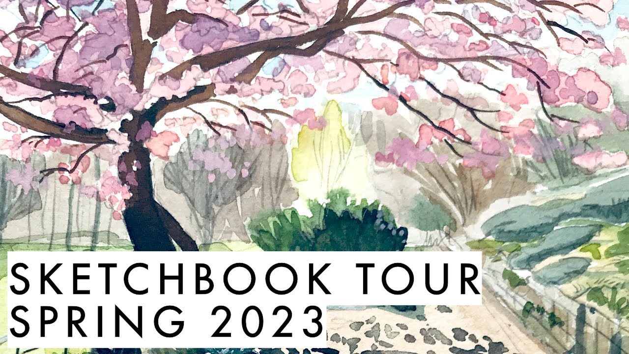 Sketchbook Tour Spring 2023