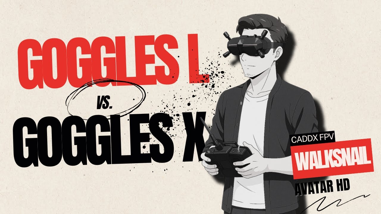 WALKSNAIL GOGGLES L vs. GOGGLES X: QUAL ESCOLHER?