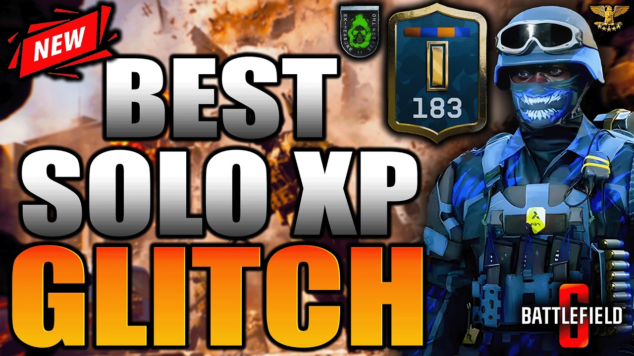 *WORKING* DO ASAP!!✅*NEW* SOLO XP BOT LOBBY GLITCH bf6/BF6 GLITCHES/BF6 GLITCH/BATTLEFIELD 6!