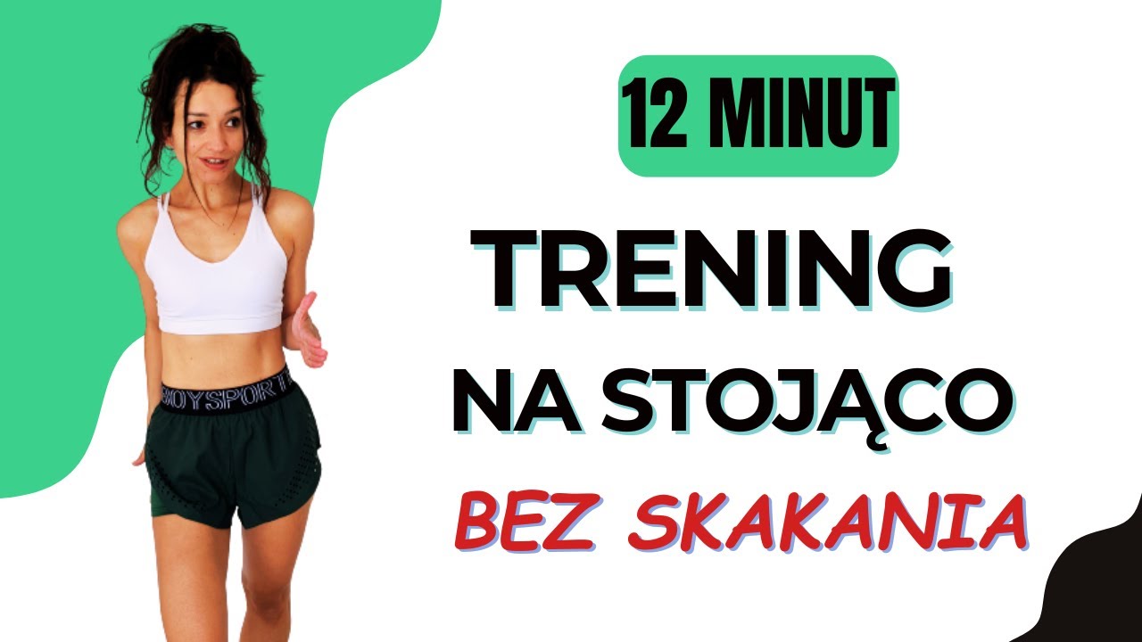 12 MIN TRENING NA STOJĄCO BEZ SKAKANIA NA SPALANIE🔥All Standing No Jumping Workout